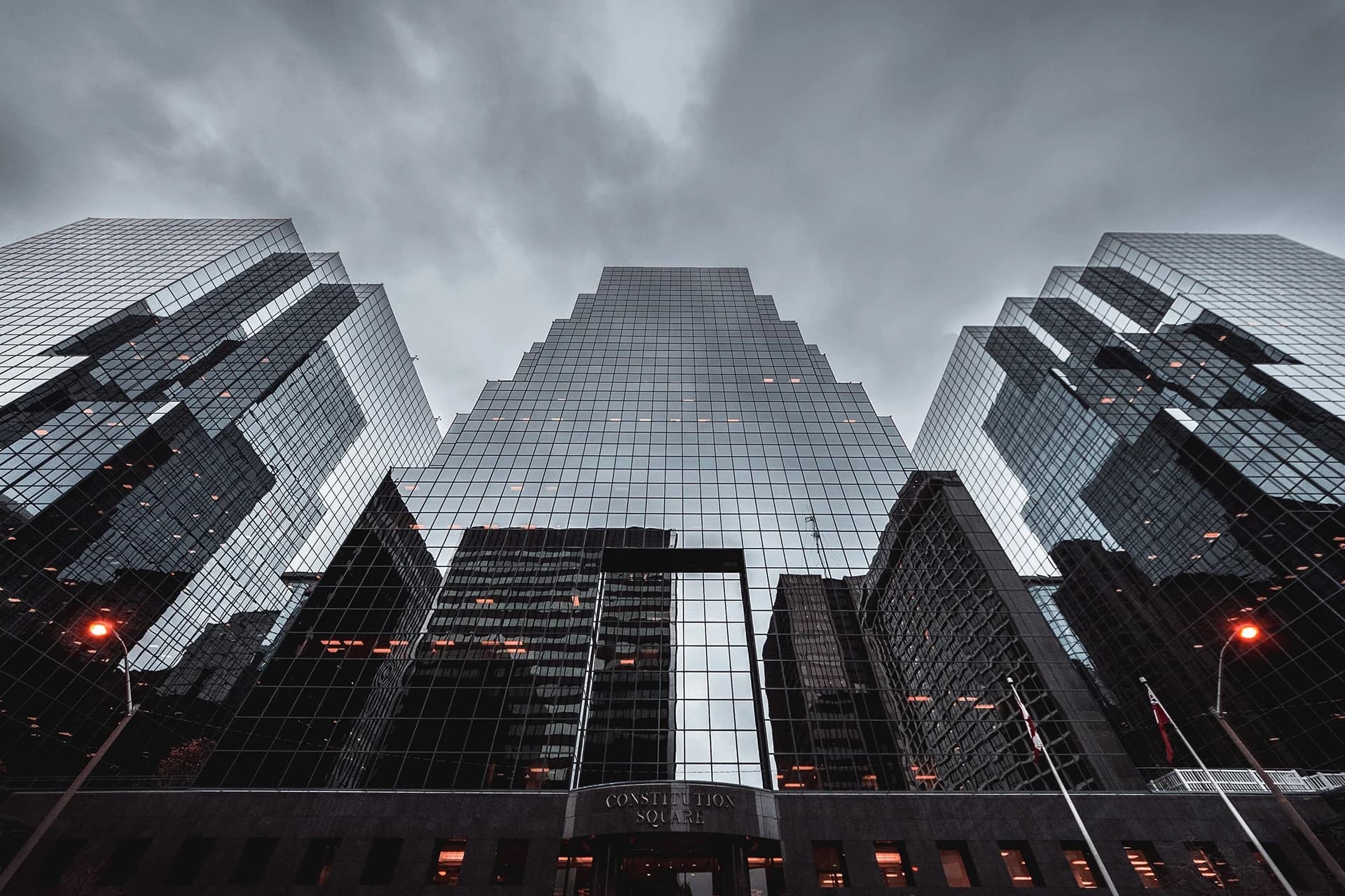 Digital transformation background