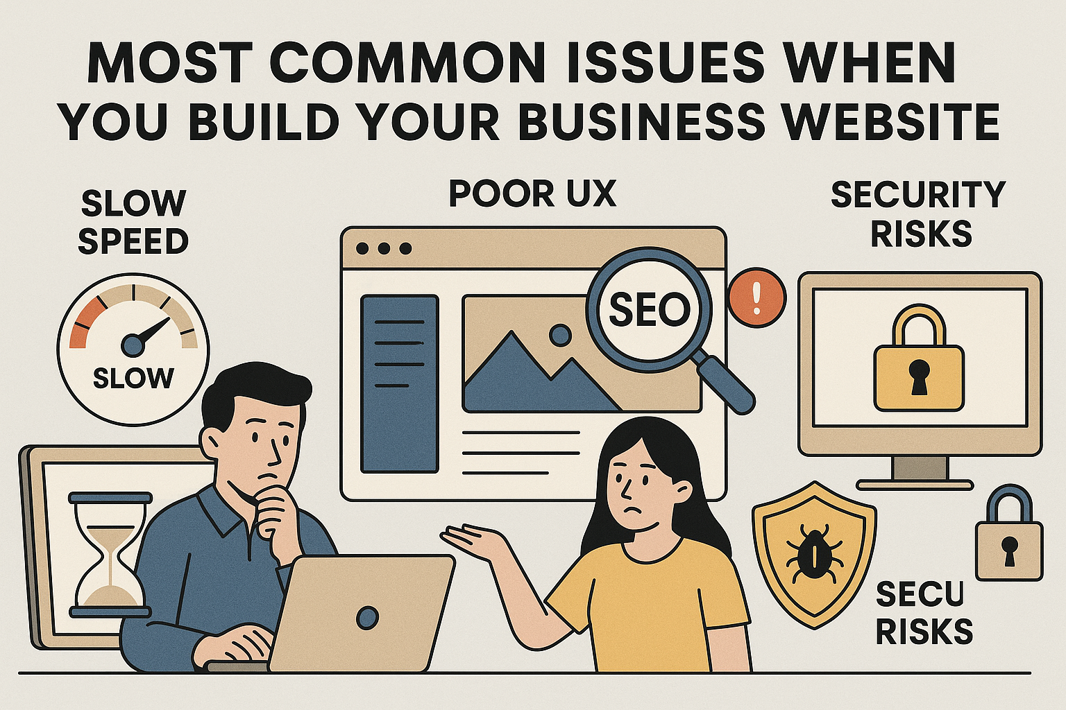 15 Proven Fixes for the Most Common Issues When You Build Your Business Website